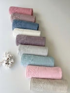 90x150 MYSOFT YAPRAK BANYO HAVLUSU