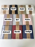 SARRA HOME ÇİZGİLİ SATEN ÇİFT KİŞİLİK NEVRESİM TAKIMI