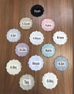 SARRA 15x15 CM 6'LI SUNUM PEÇETESİ